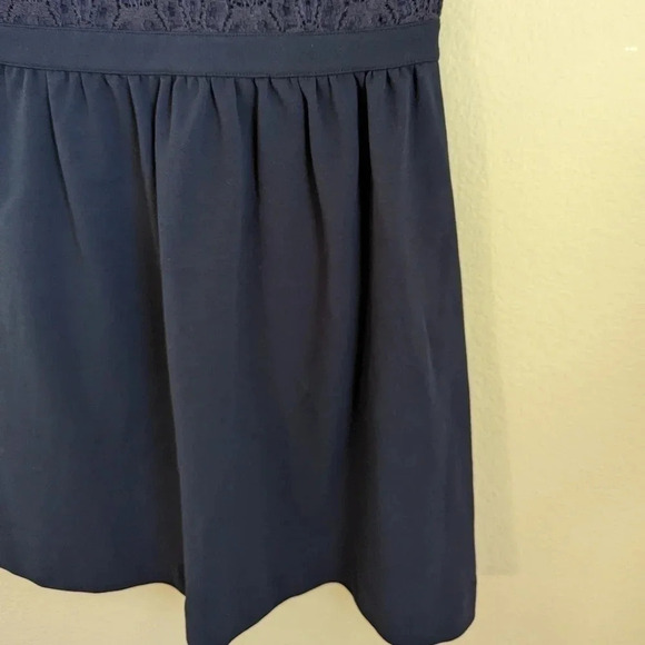 Lilly Pulitzer navy sleeveless lace top dress - Picture 8 of 8